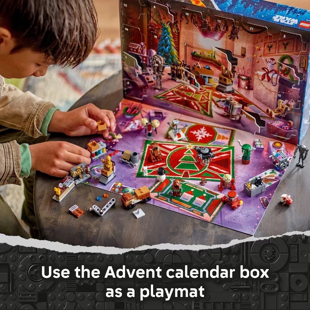 2025 LEGO Star Wars Advent Calendar # 75418 Kids 24-Gift Building Toy 263 Pieces - Picture 7 of 10